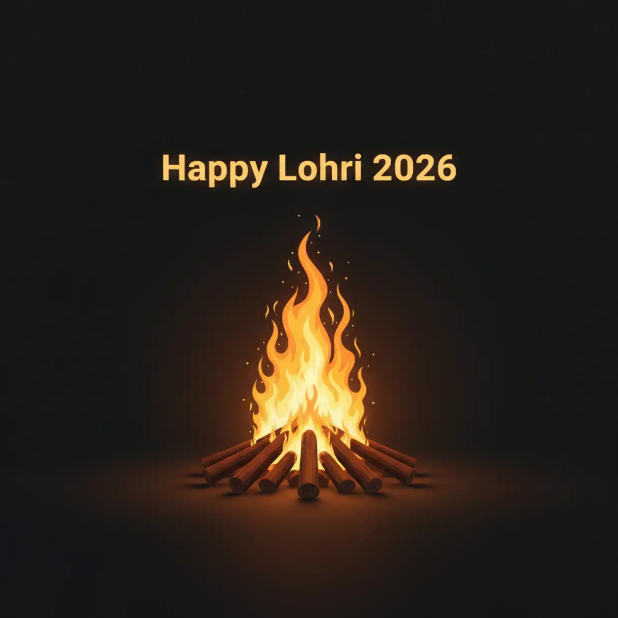 Free Download Happy Lohri 2026 Wishes Text Message - High Quality Happy Lohri 2026 Wishes Background