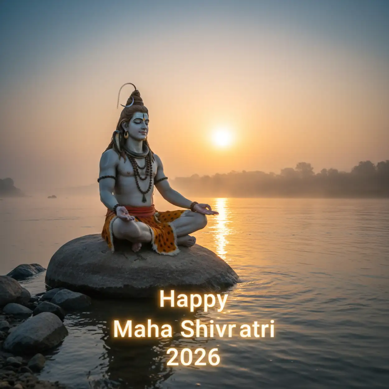 Free Download Happy Maha Shivratri 2026 Facebook Devotional Cover Photo - High Quality Happy Maha Shivratri 2026 Facebook Post Background