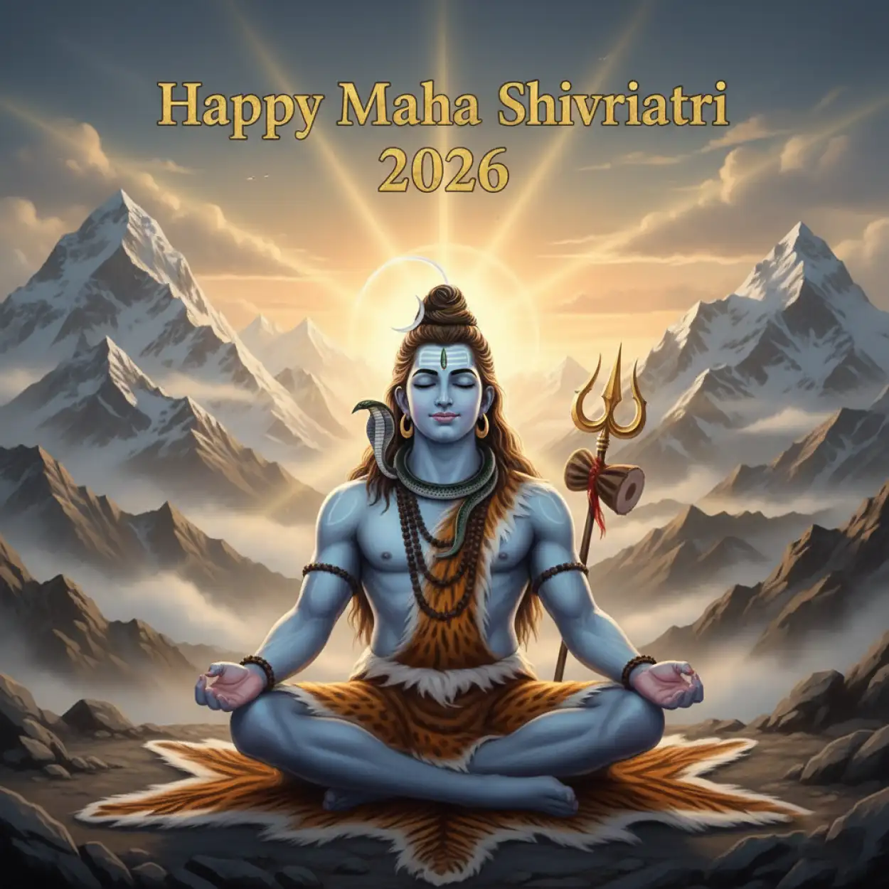 Free Download Happy Maha Shivratri 2026 Instagram Blessing Quotes - High Quality Happy Maha Shivratri 2026 Instagram Post Background