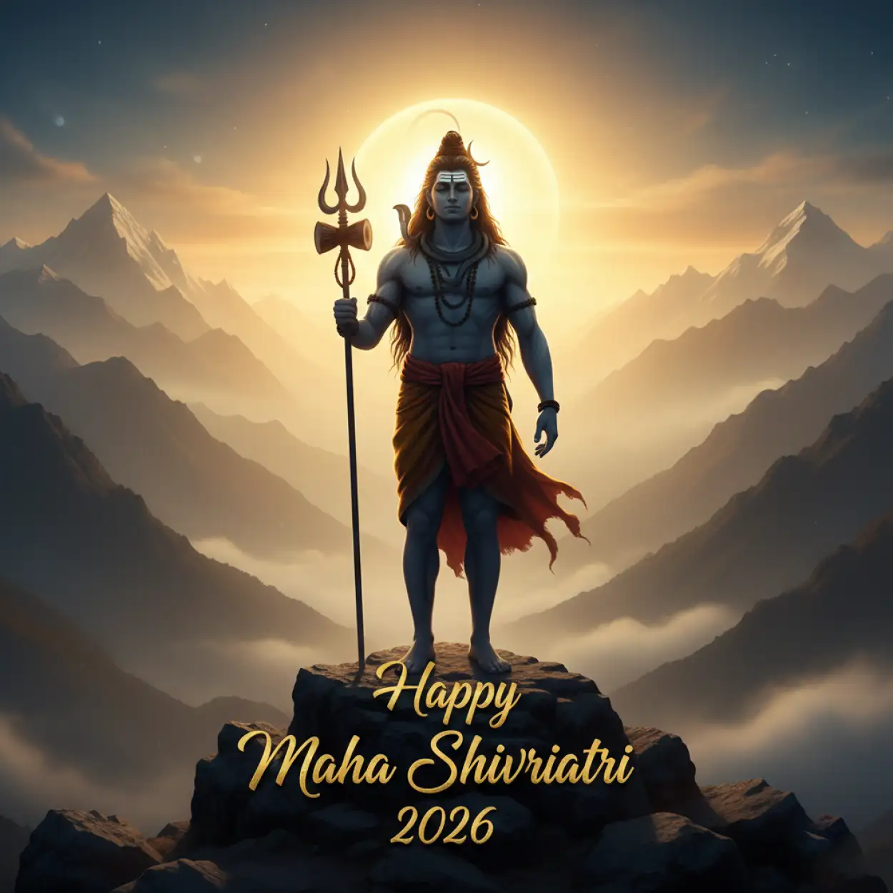 Free Download Happy Maha Shivratri 2026 Instagram Dp Photo - High Quality Happy Maha Shivratri 2026 Instagram Post Background