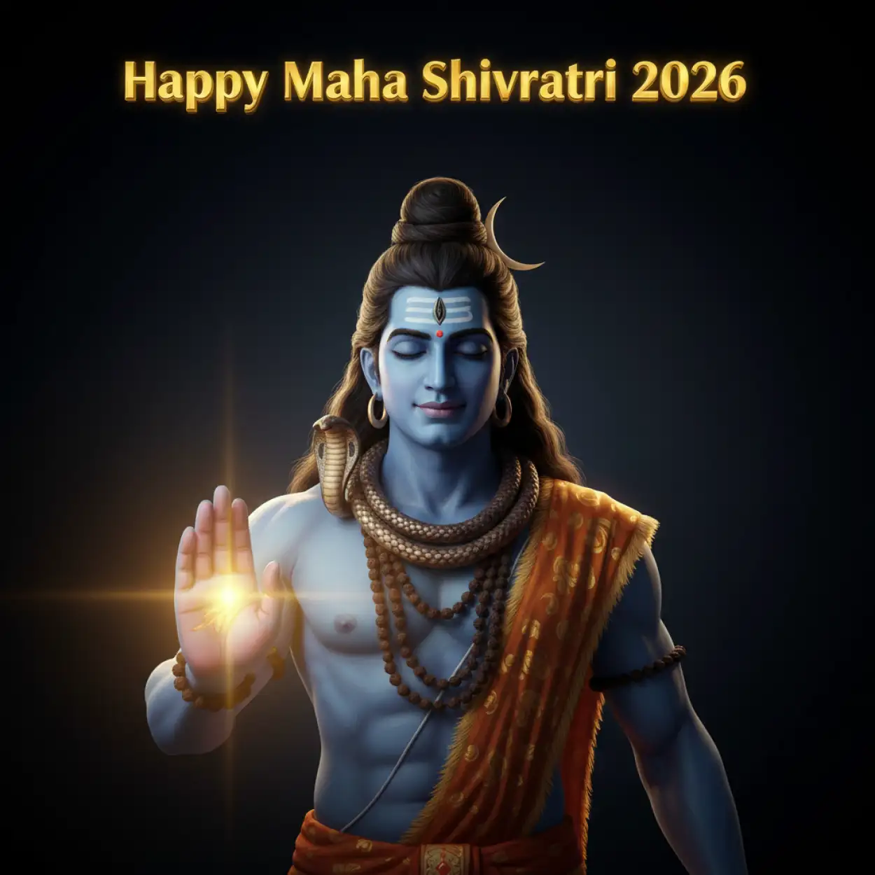 Free Download Happy Maha Shivratri 2026 Instagram Reel Thumbnail Image - High Quality Happy Maha Shivratri 2026 Instagram Post Background