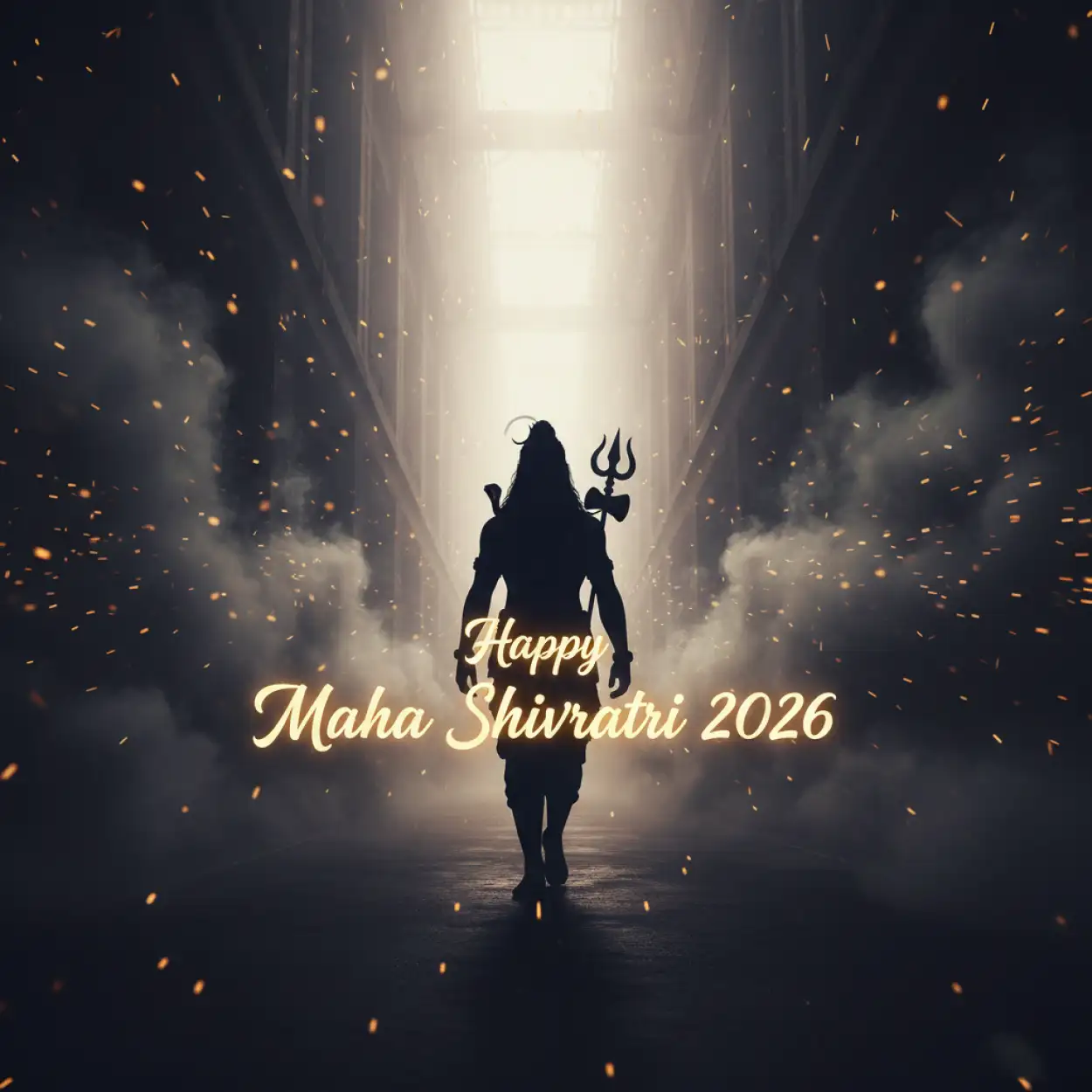 Free Download Happy Maha Shivratri 2026 Minimalist Poster Design - High Quality Happy Maha Shivratri 2026 Background