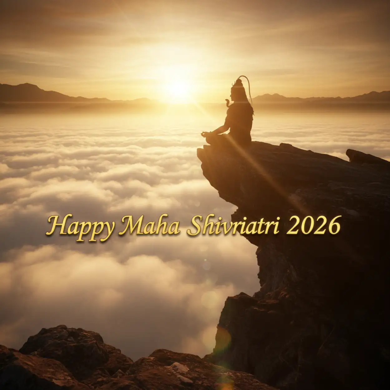 Free Download Happy Maha Shivratri 2026 Printable Greeting Card - High Quality Happy Maha Shivratri 2026 Background
