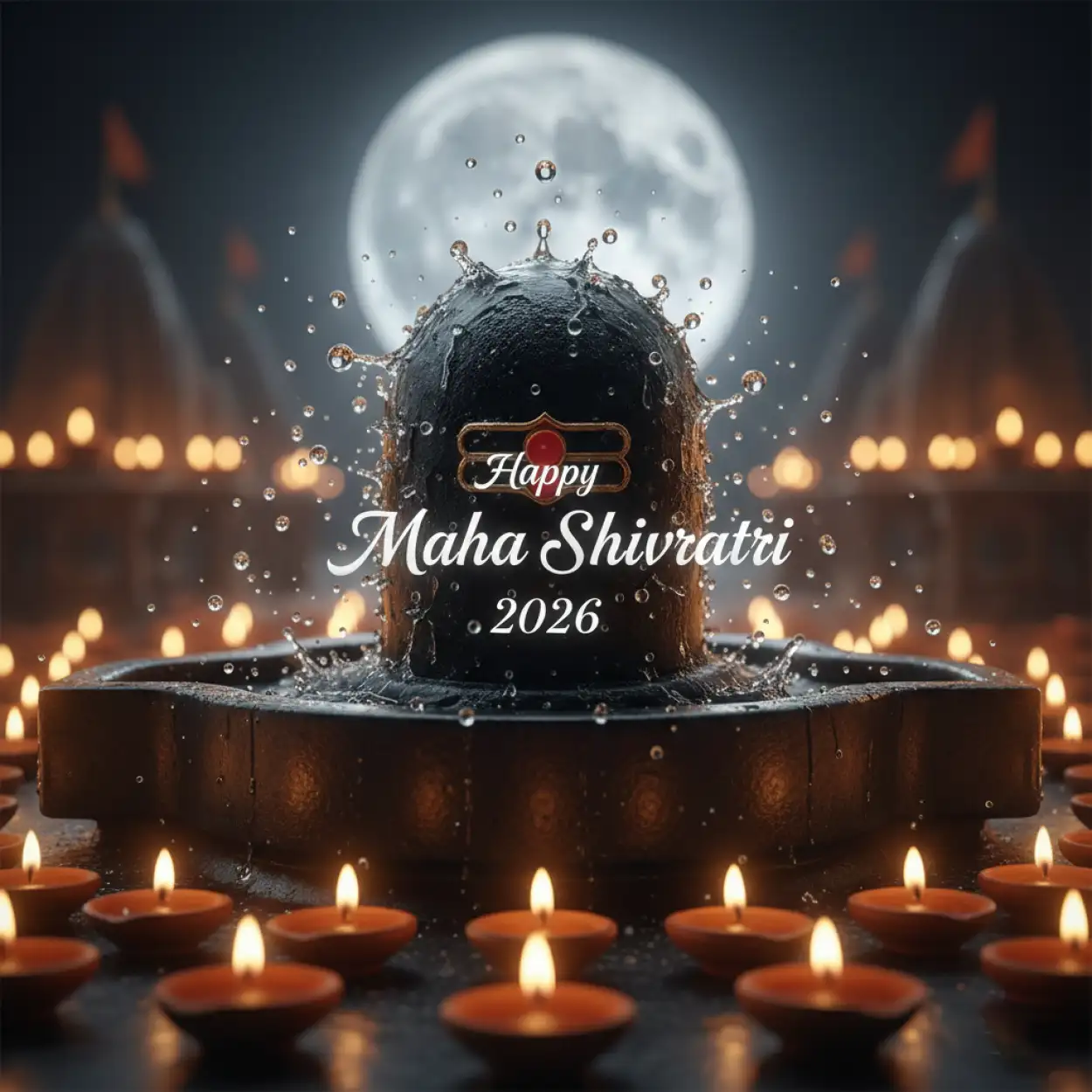 Free Download Happy Maha Shivratri 2026 Shivling Hd Wallpaper - High Quality Happy Maha Shivratri 2026 Background