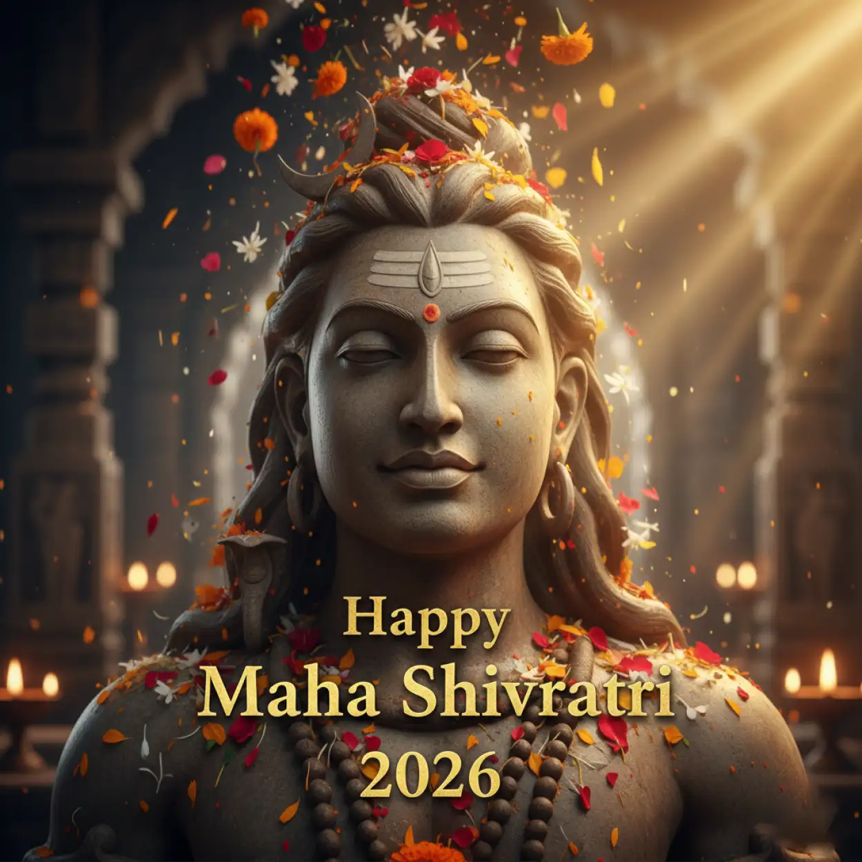 Free Download Happy Maha Shivratri 2026 Whatsapp Greeting Image Hd - High Quality Happy Maha Shivratri 2026 Whatsapp Background