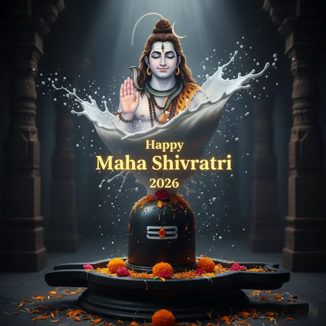 Free Download Happy Maha Shivratri 2026 Whatsapp Mahadev Hd Wallpaper - High Quality Happy Maha Shivratri 2026 Whatsapp Background
