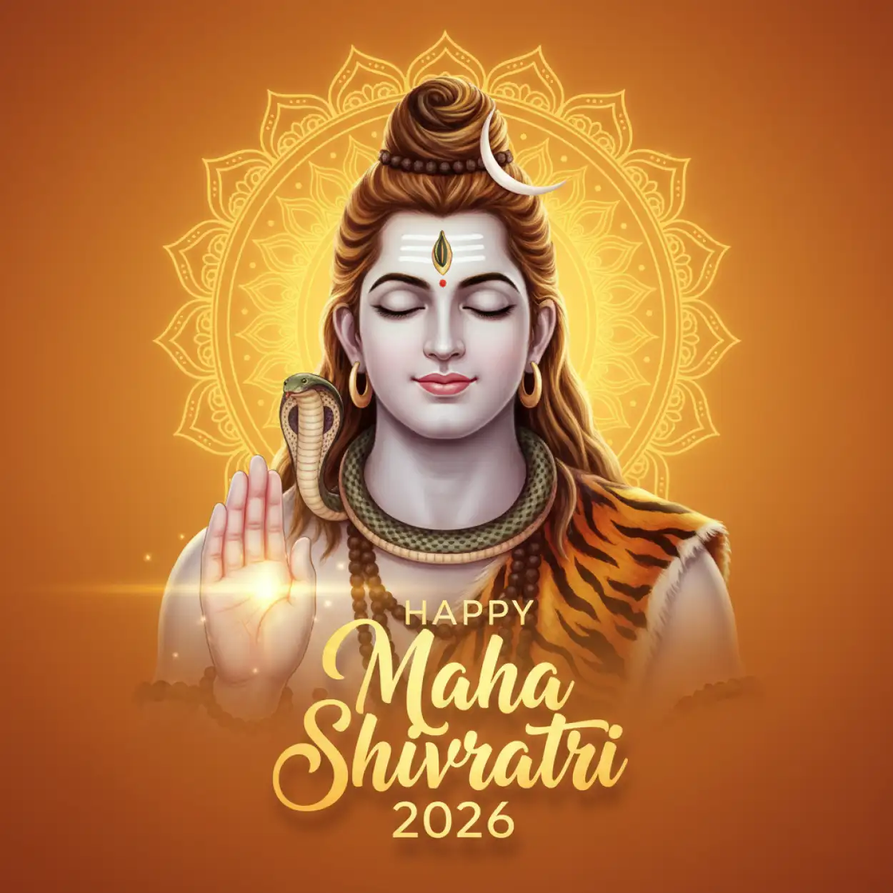 Free Download Happy Maha Shivratri 2026 Whatsapp Profile Picture - High Quality Happy Maha Shivratri 2026 Whatsapp Background