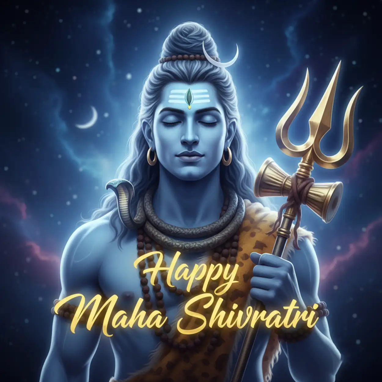 Free Download Happy Maha Shivratri Lord Shiva Hd Wallpaper - High Quality Happy Maha Shivratri Background