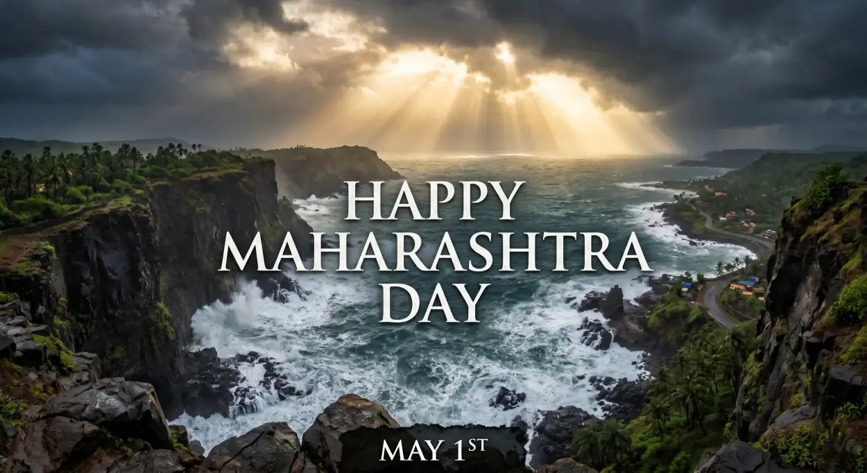 Free Download Happy Maharashtra Day 2026 4k Png Images Download - High Quality Happy Maharashtra Day 2026 Transparent PNG