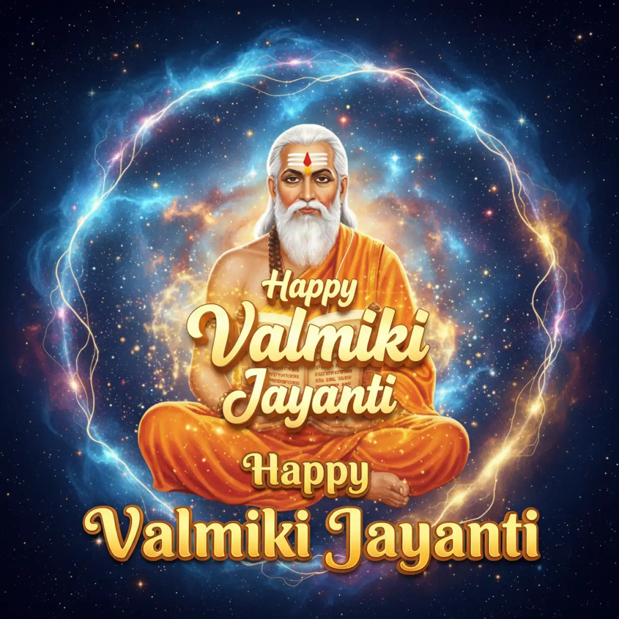 happy maharishi valmiki jayanti drawing competition ideas