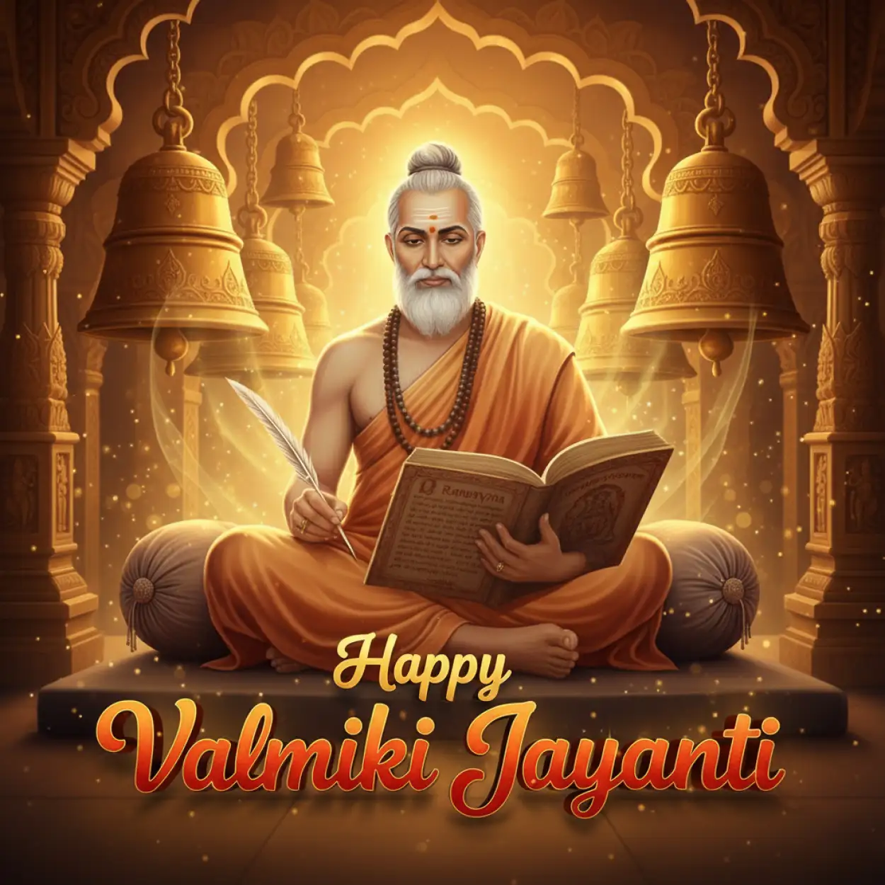 Free Download Happy Maharishi Valmiki Jayanti Greetings With Name - High Quality Happy Maharishi Valmiki Jayanti Background