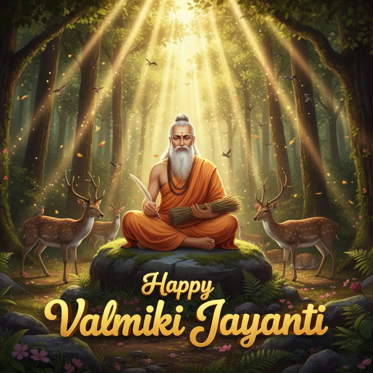 Free Download Happy Maharishi Valmiki Jayanti Wallpaper Download Hd - High Quality Happy Maharishi Valmiki Jayanti Background