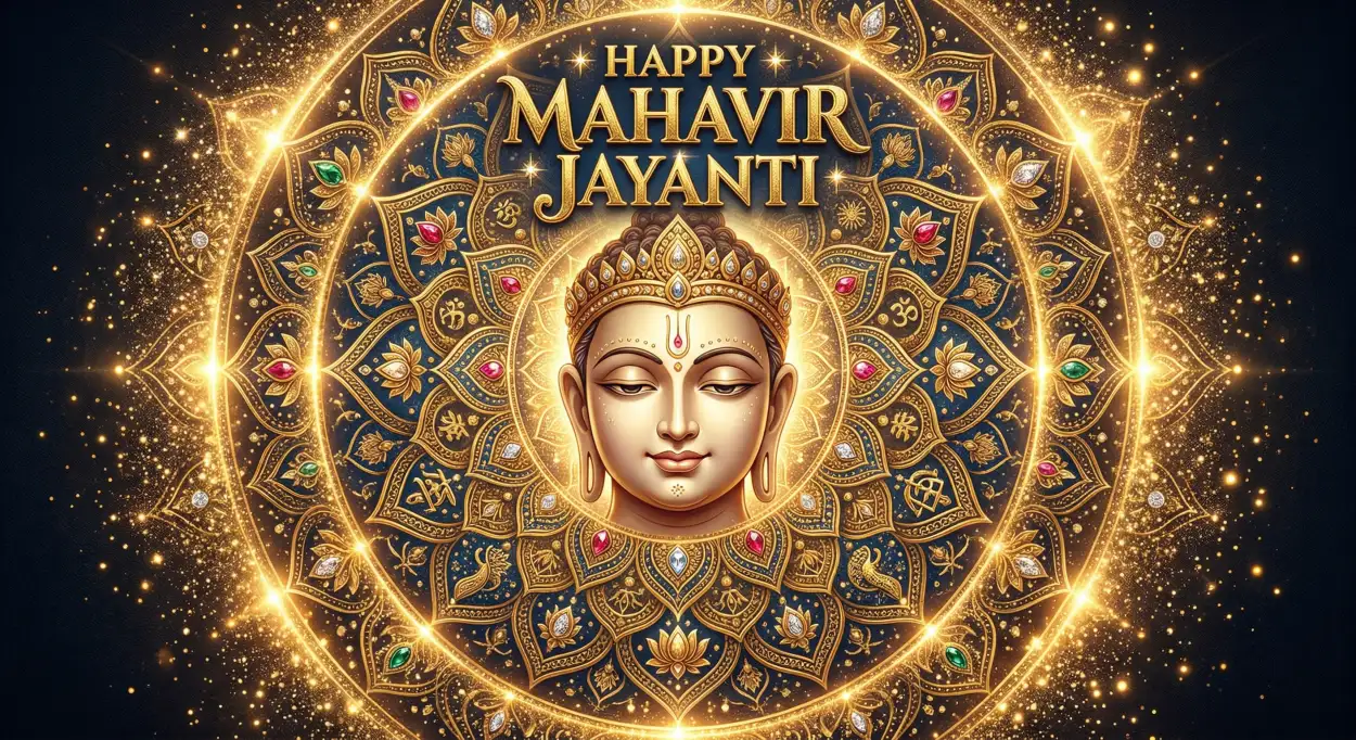 Free Download Happy Mahavir Jayanti 2026 Pics - High Quality Happy Mahavir Jayanti 2026 Image