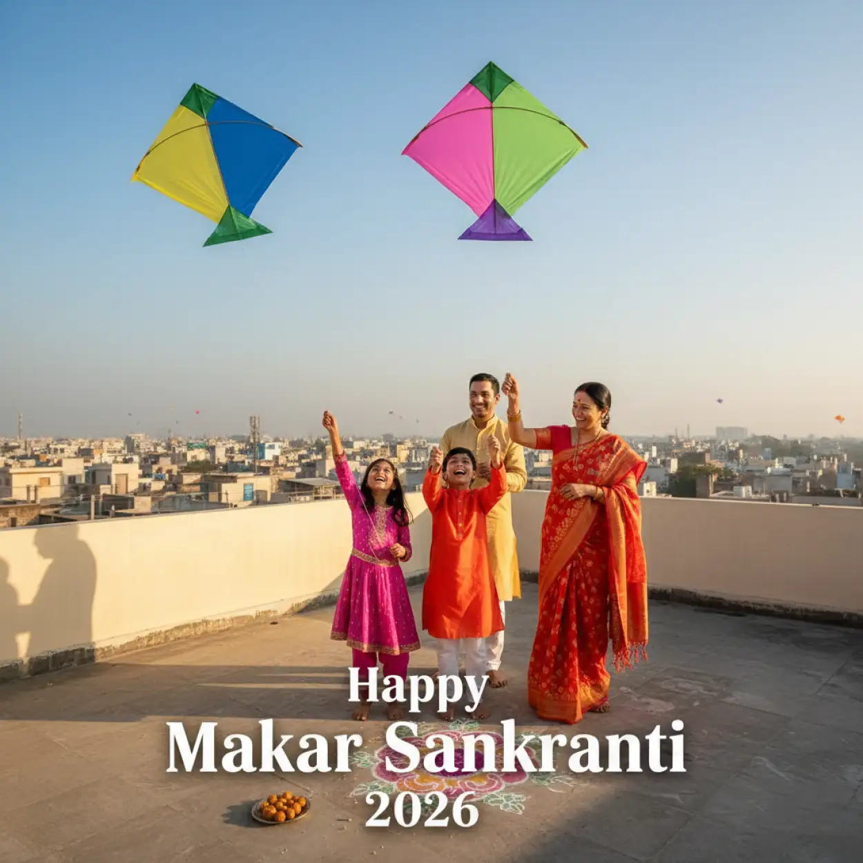 happy makar sankranti 2026 harvest festival greeting images