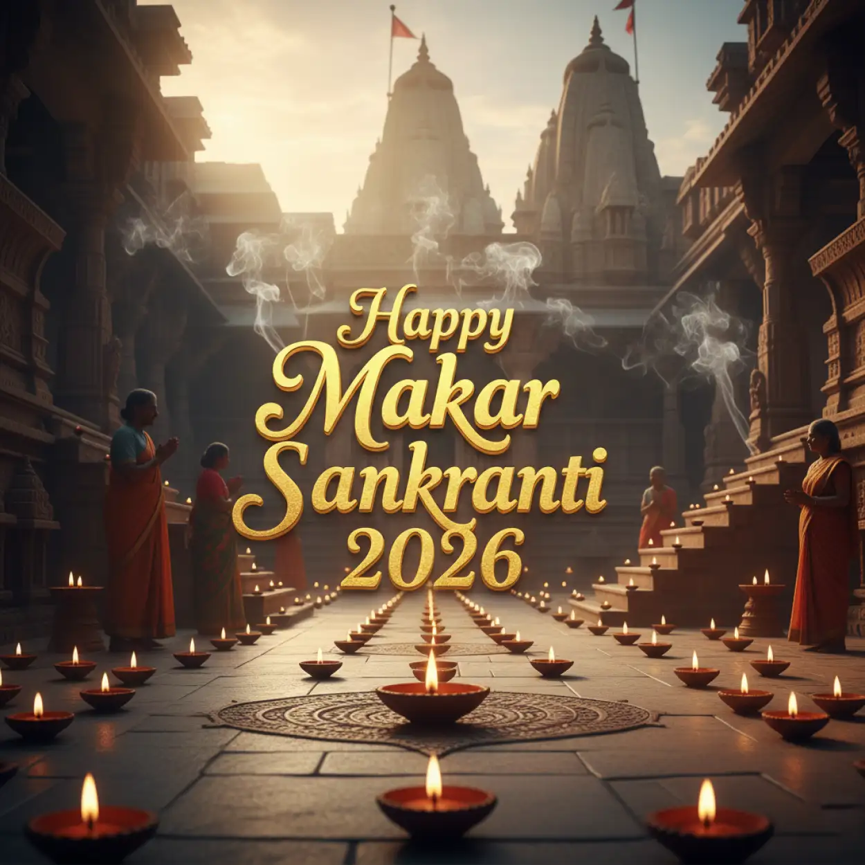 happy makar sankranti 2026 instagram reel cover background
