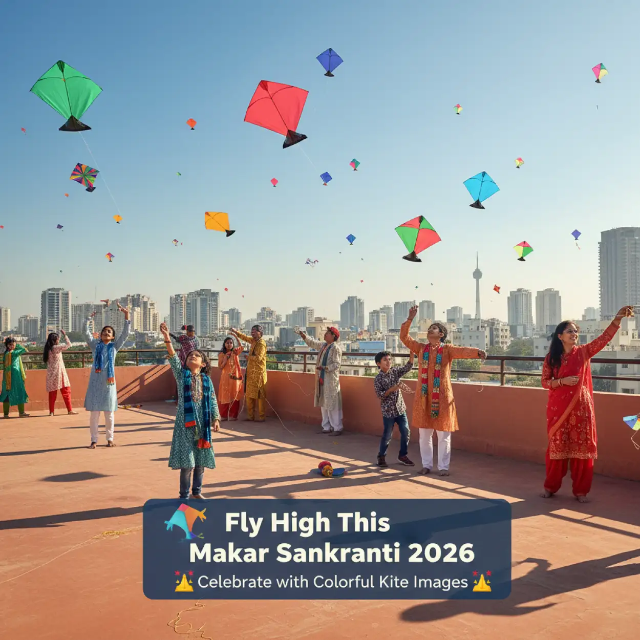 happy makar sankranti 2026 mobile wallpaper