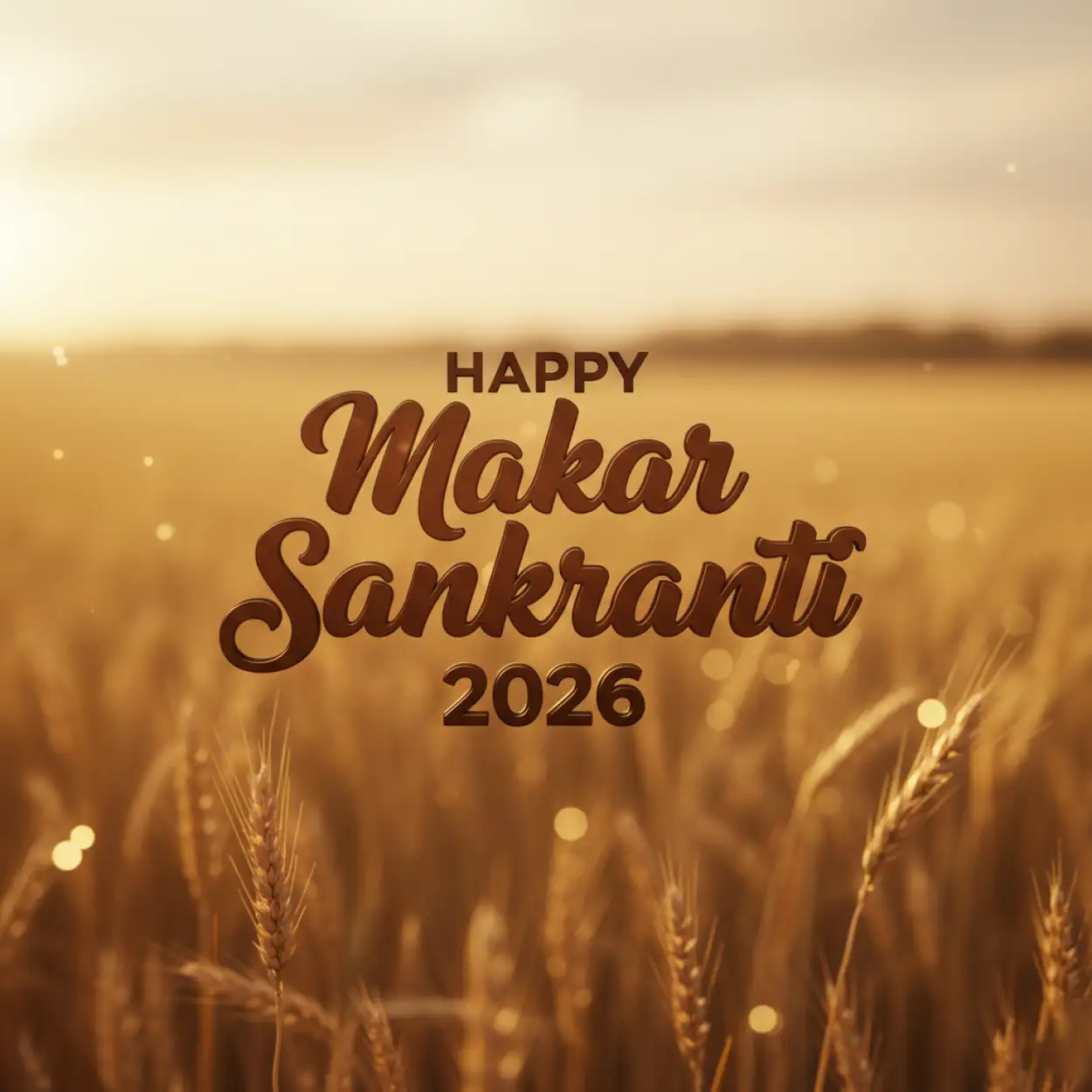 happy makar sankranti 2026 rural india festival morning scene