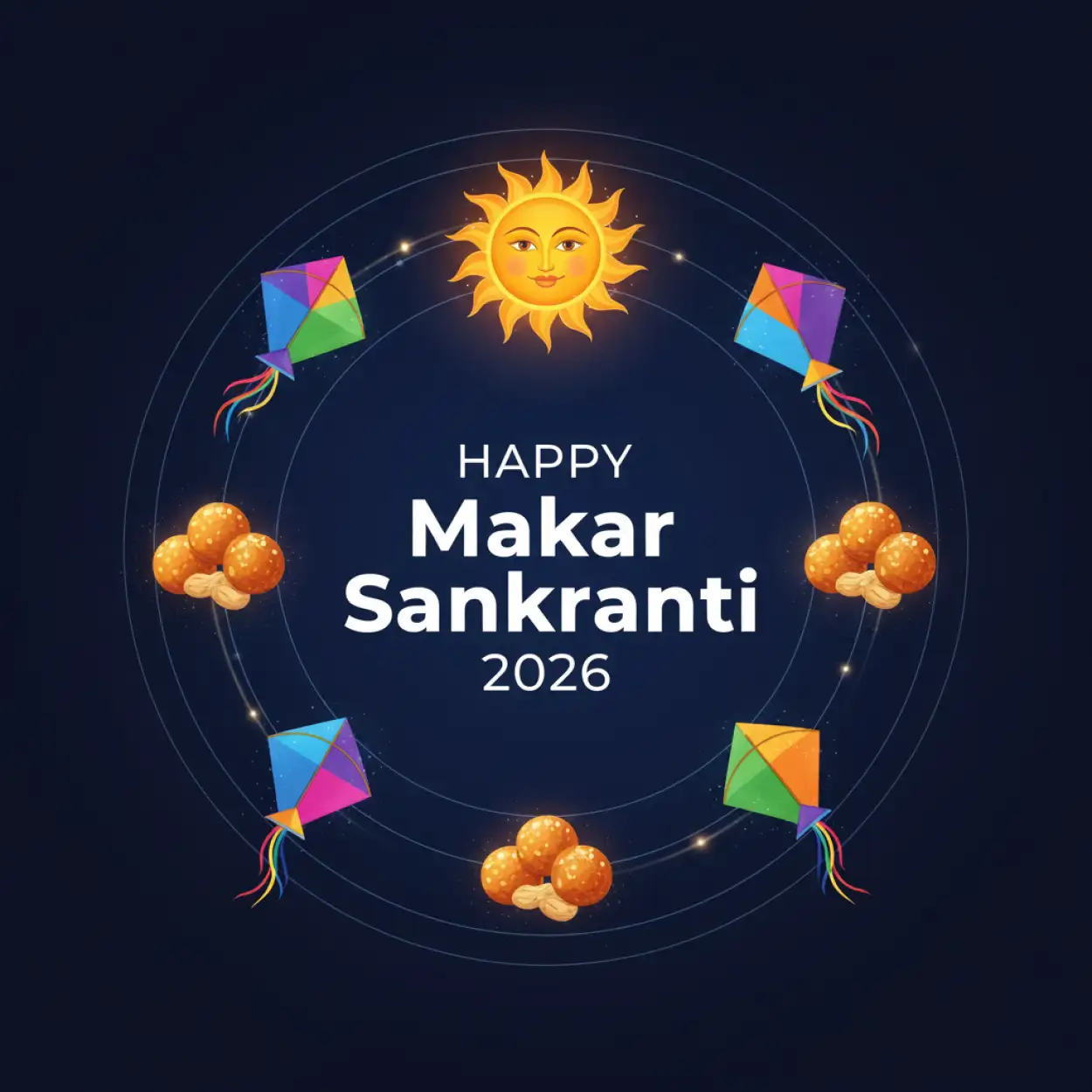 happy makar sankranti 2026 village style festival images