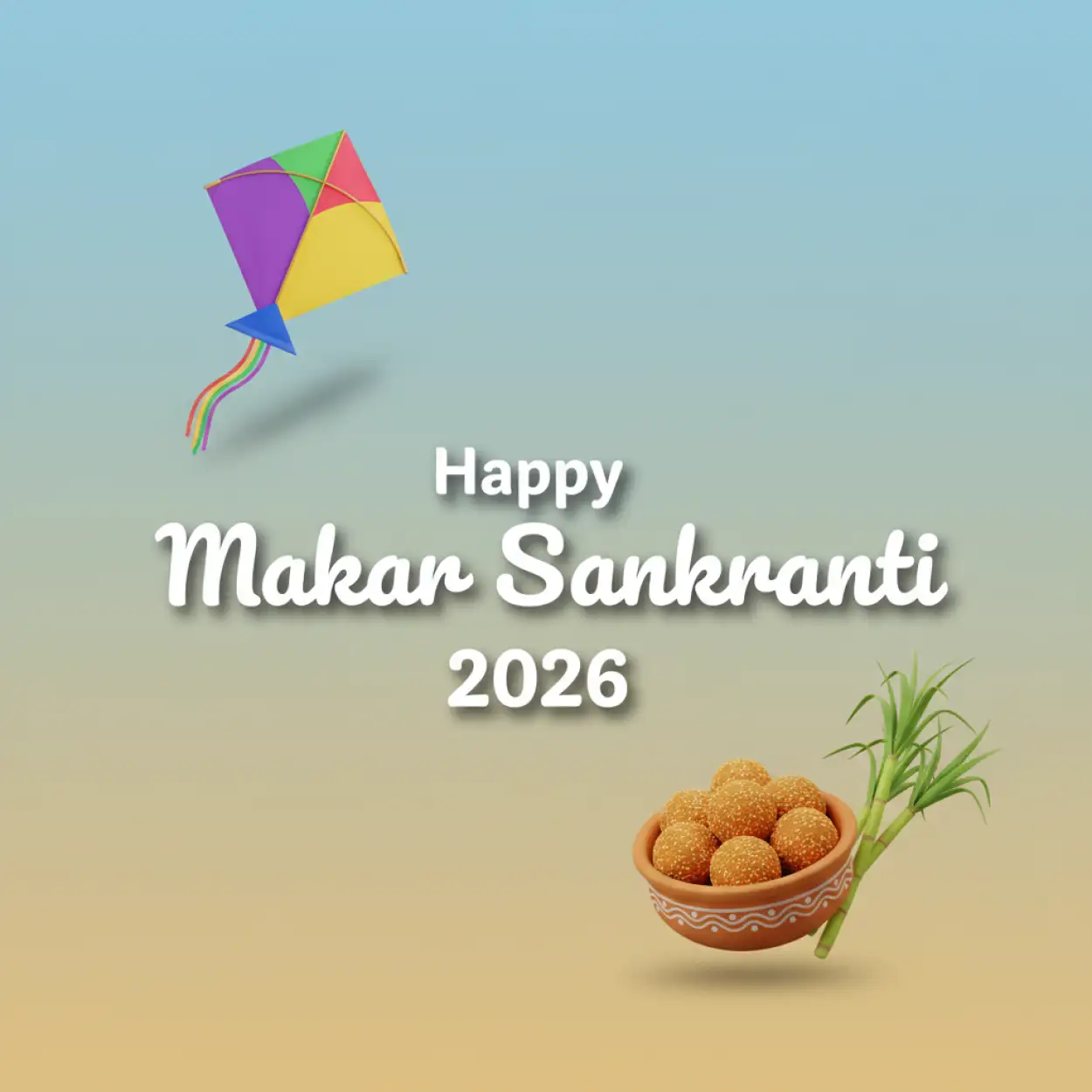 happy makar sankranti 2026 youtube thumbnail festival design