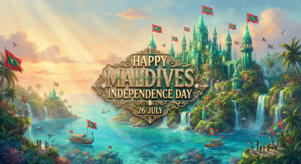 Free Download Happy Maldives Independence Day Wallpaper - High Quality Maldives Independence Day 2026 Image