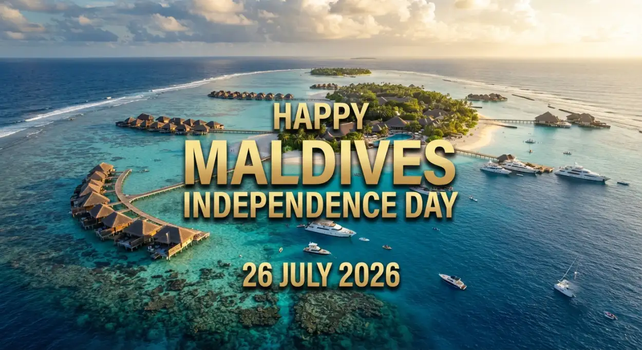 Free Download Happy Maldives Independence Day Wishes 2026 - High Quality Maldives Independence Day 2026 Image