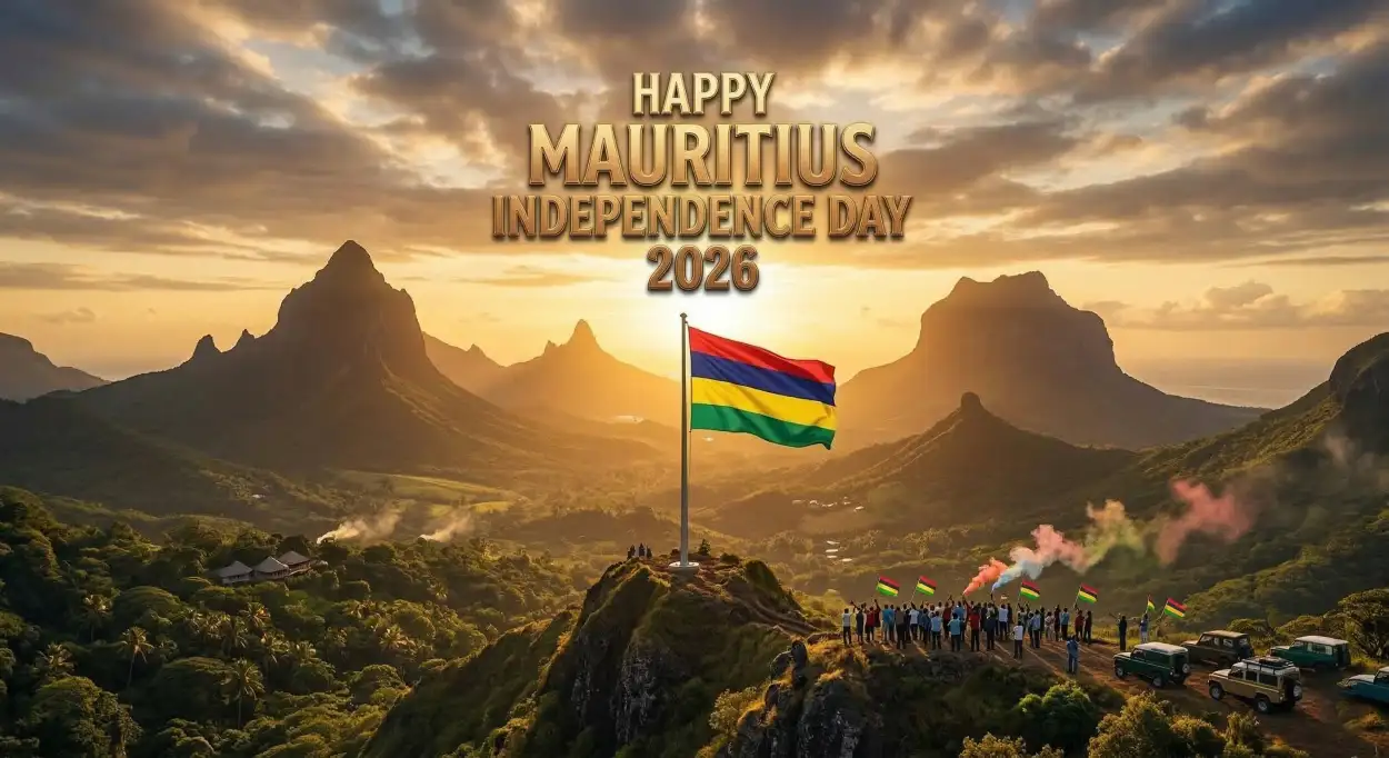 Free Download Happy Mauritius Independence Day 2026 National Day Wishes - High Quality Happy Mauritius Independence Day 2026 Image