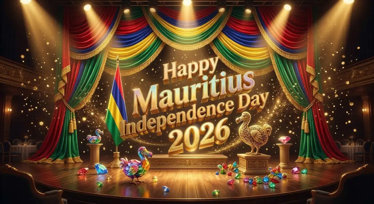 Free Download Happy Mauritius Independence Day 2026 Patriotic Message - High Quality Happy Mauritius Independence Day 2026 Image