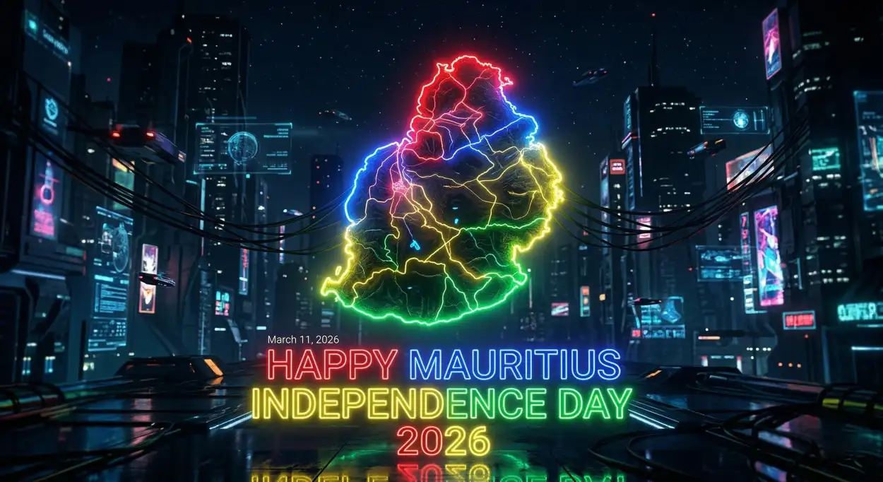 Free Download Happy Mauritius Independence Day 2026 Poster Design - High Quality Happy Mauritius Independence Day 2026 Image