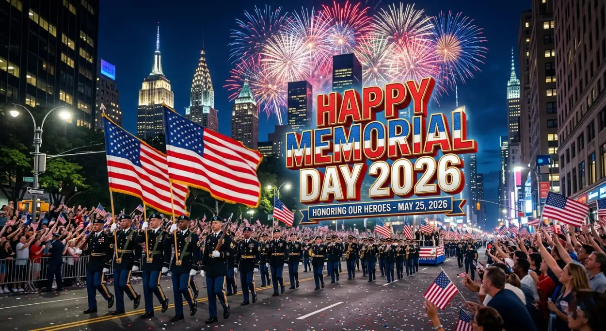 Free Download Happy Memorial Day 2026 American Freedom Graphics - High Quality Happy Memorial Day 2026 Image
