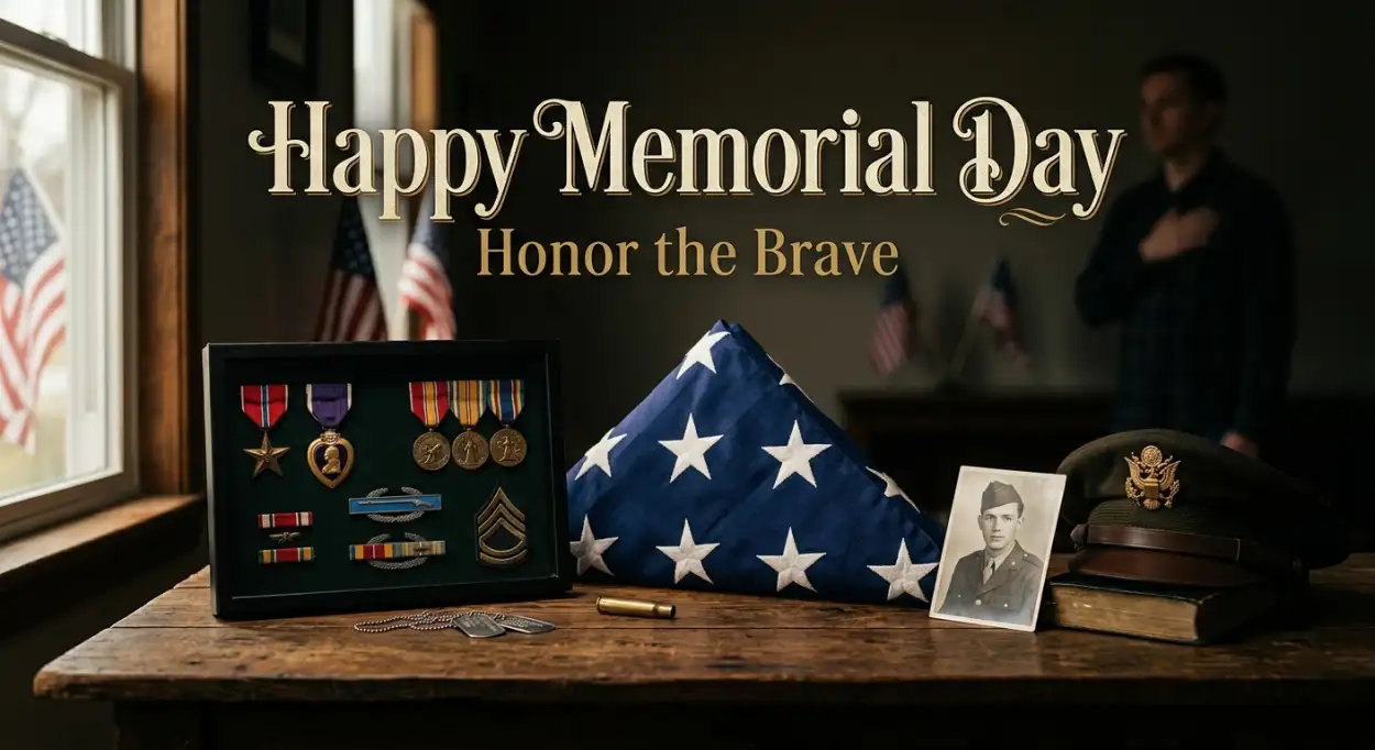 Free Download Happy Memorial Day 2026 Brave Heroes Tribute Images - High Quality Happy Memorial Day 2026 Image