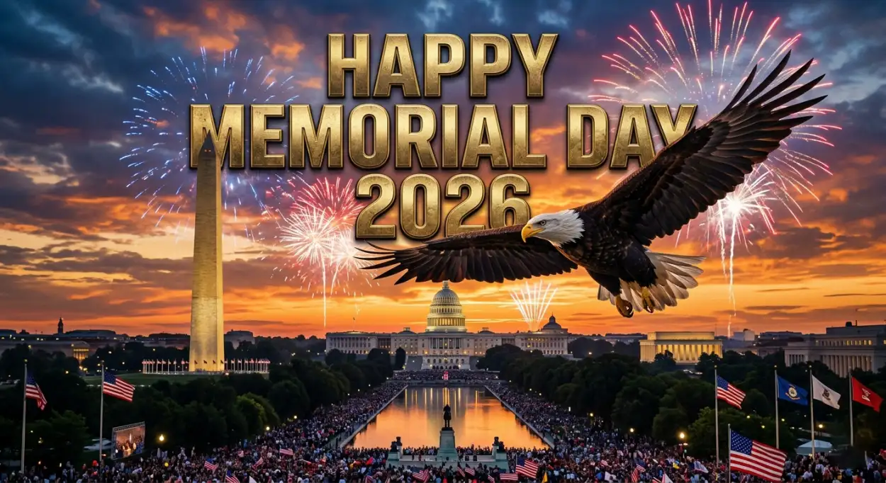 Free Download Happy Memorial Day 2026 Freedom Celebration Wallpapers - High Quality Happy Memorial Day 2026 Image