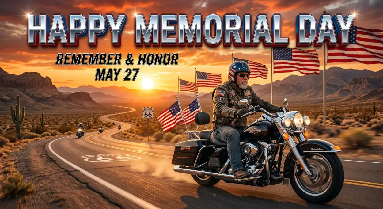 Free Download Happy Memorial Day 2026 Hero Banner Images - High Quality Happy Memorial Day 2026 Image