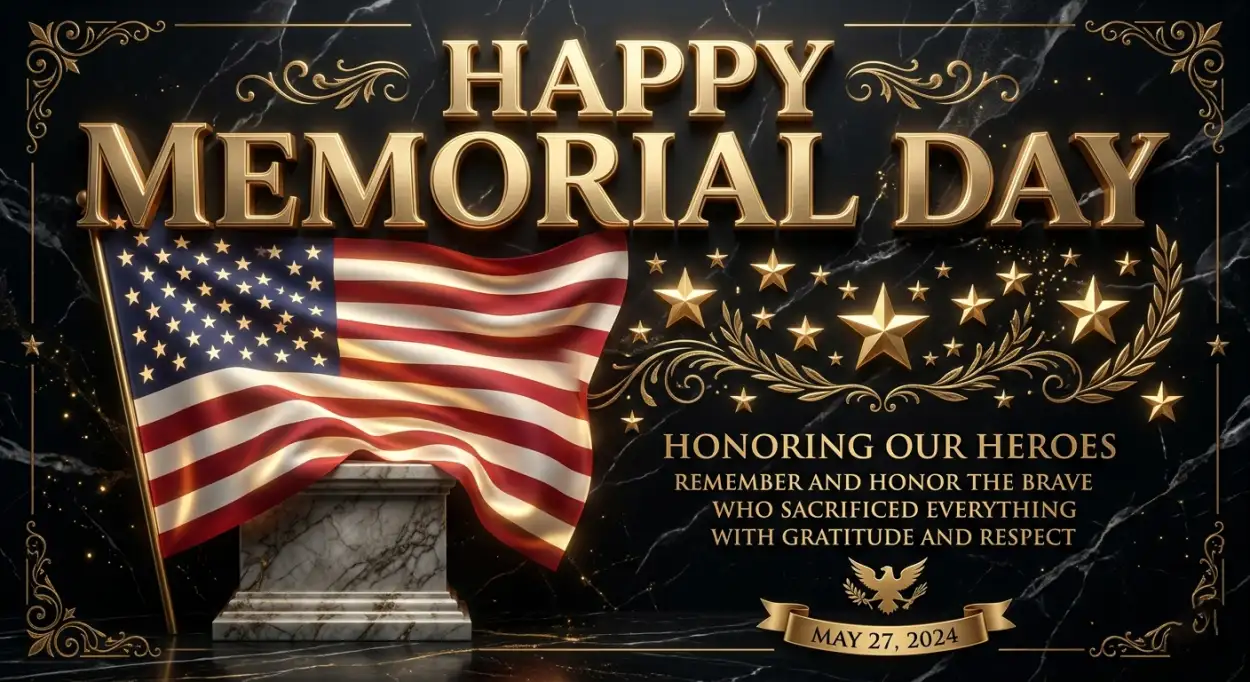 Free Download Happy Memorial Day 2026 Military Honor Backgrounds - High Quality Happy Memorial Day 2026 Background Image