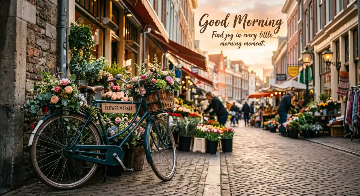 Free Download Happy Morning Flowers Hd Wallpaper 2 - High Quality Good Morning With Flowers Image
