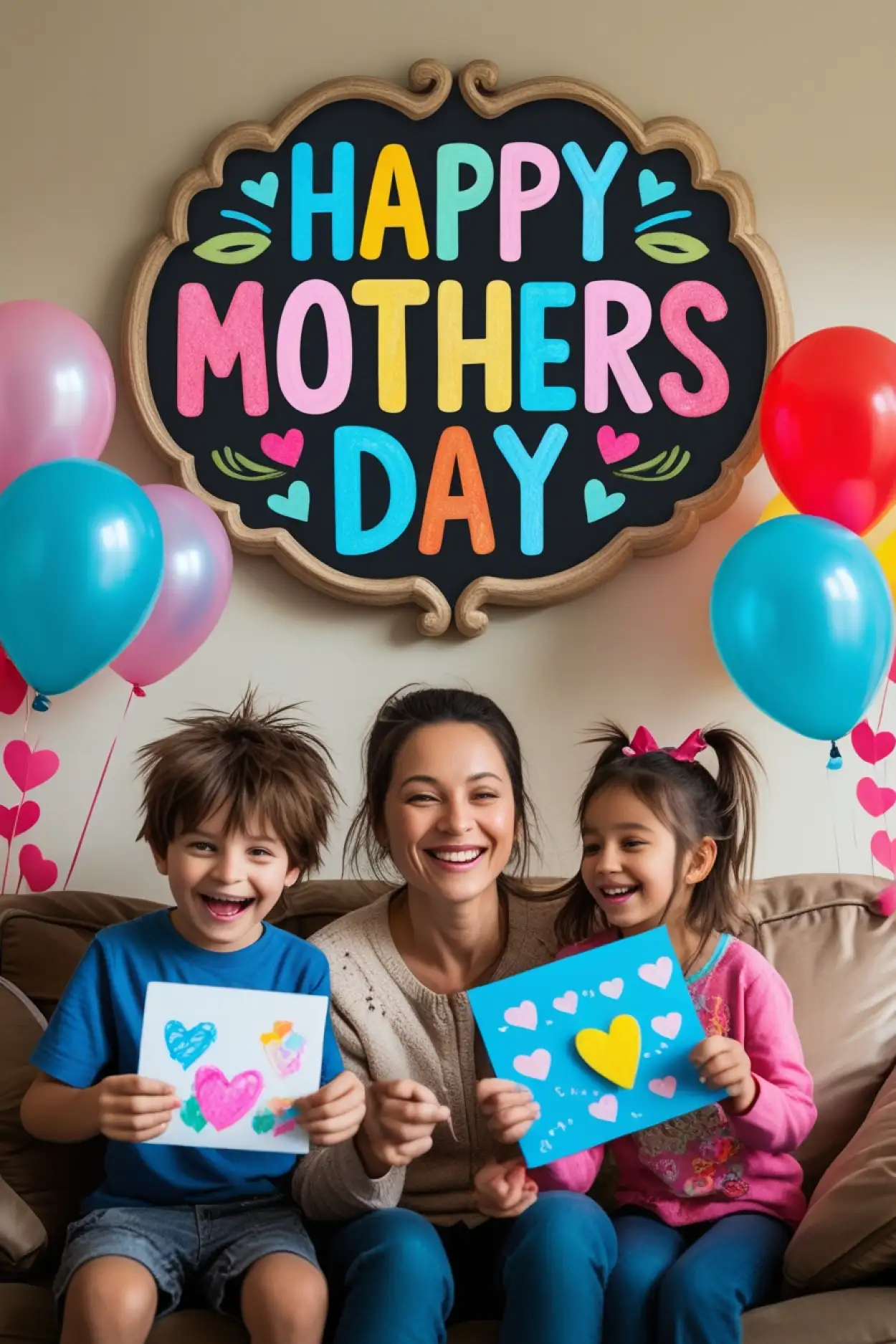 Free Download Happy Mothers Day Cards To Print At Home - High Quality Happy Mothers Day Background