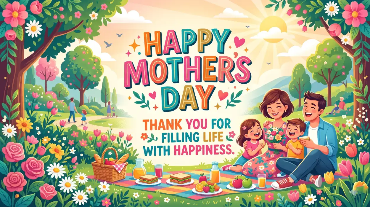 Free Download Happy Mothers Day Greeting Status - High Quality Mothers Day Status Image