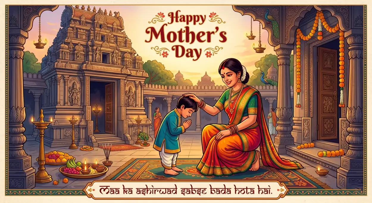 Free Download Happy Mothers Day Maa Quotes Hindi - High Quality Mothers Day Quotes Image
