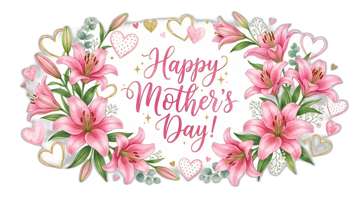Free Download Happy Mothers Day Png Transparent Background - High Quality Happy Mothers Day Png Transparent PNG