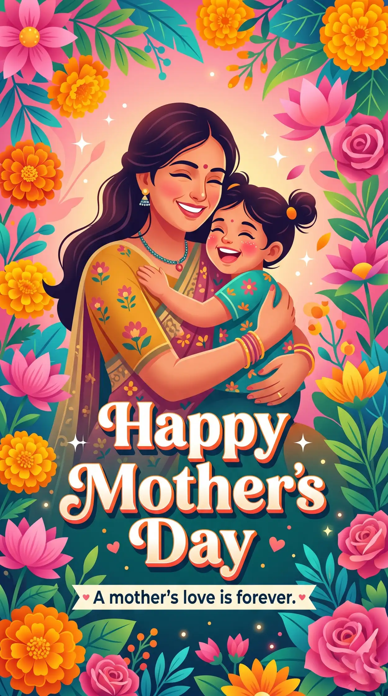 Free Download Happy Mothers Day Short Status - High Quality Mothers Day Status Image