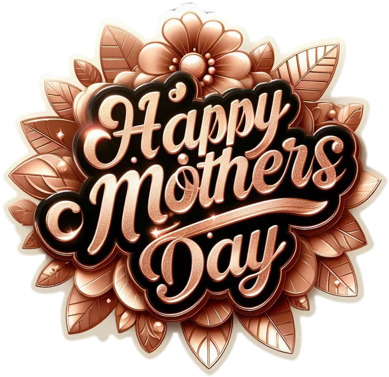 happy mothers day transparent png background
