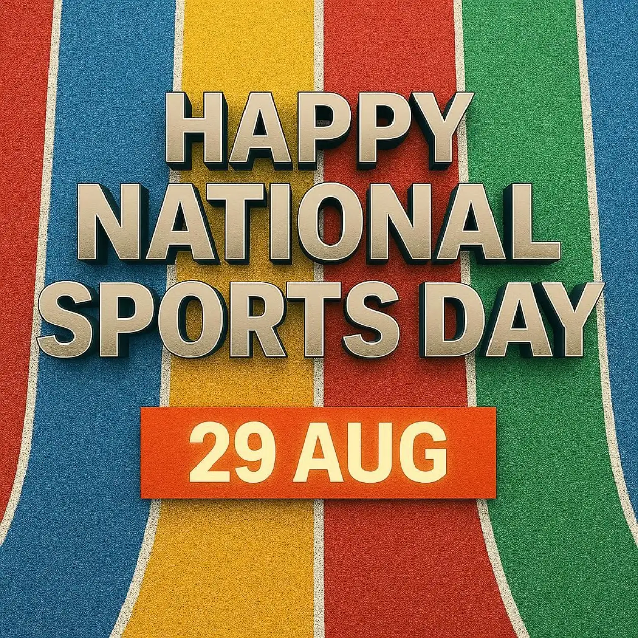 Free Download Happy National Sports Day 29 August Images - High Quality Happy National Sports Day Background