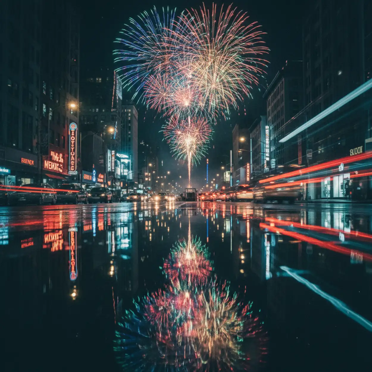 Free Download Happy New Year 2026 Background Midnight Theme - High Quality Happy New Year 2026 Background Background