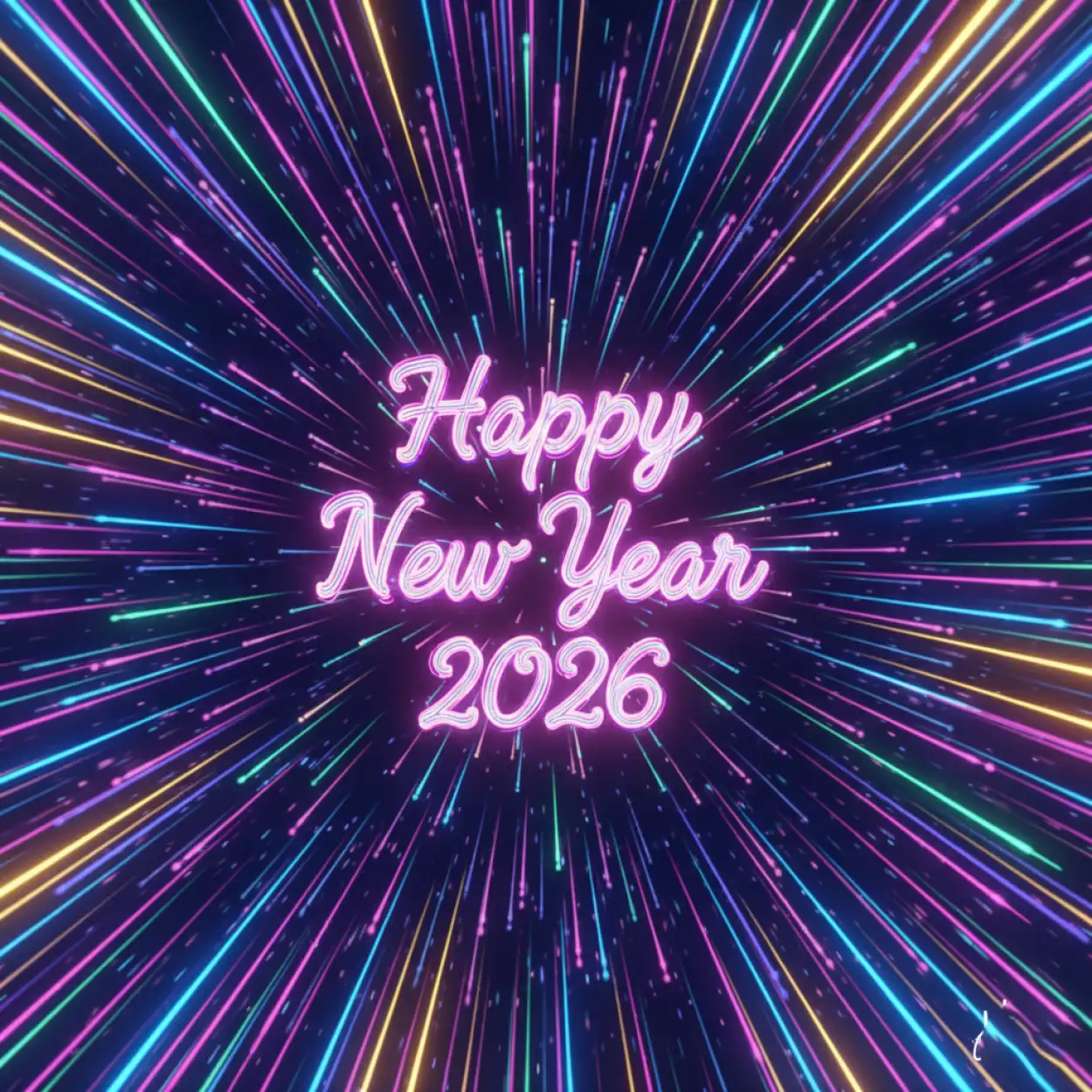 Free Download Happy New Year 2026 Celebration Poster - High Quality Happy New Year 2026 Background