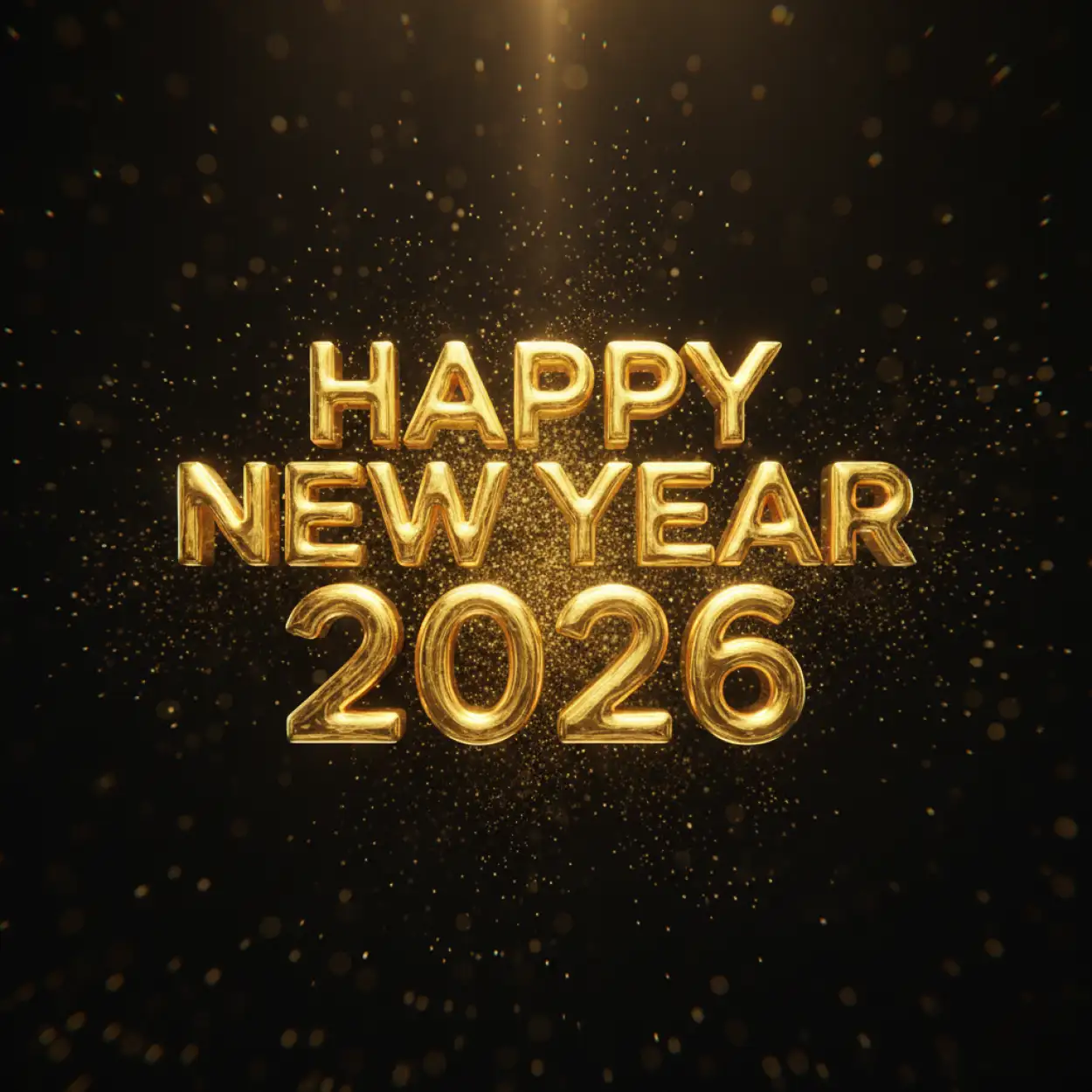 Free Download Happy New Year 2026 Classy Minimal Design Image - High Quality Happy New Year 2026 Background