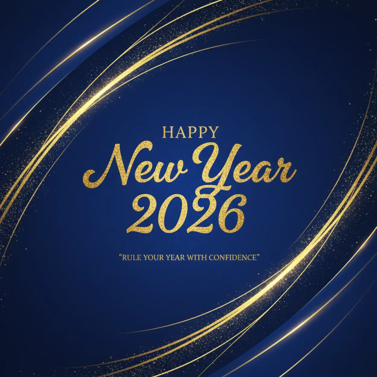 happy new year 2026 greeting card background