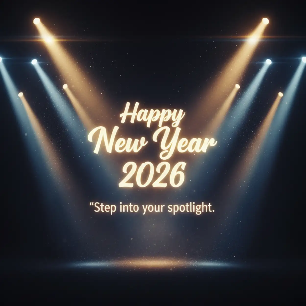 happy new year 2026 greeting card high resolution