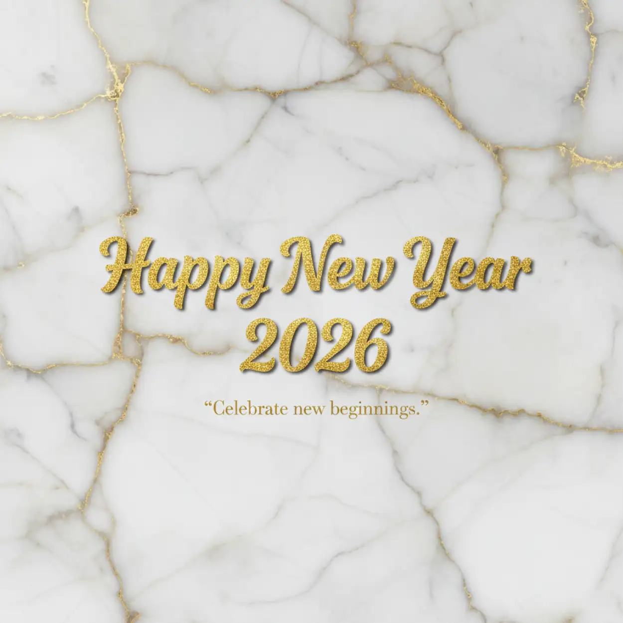 happy new year 2026 greeting card print ready