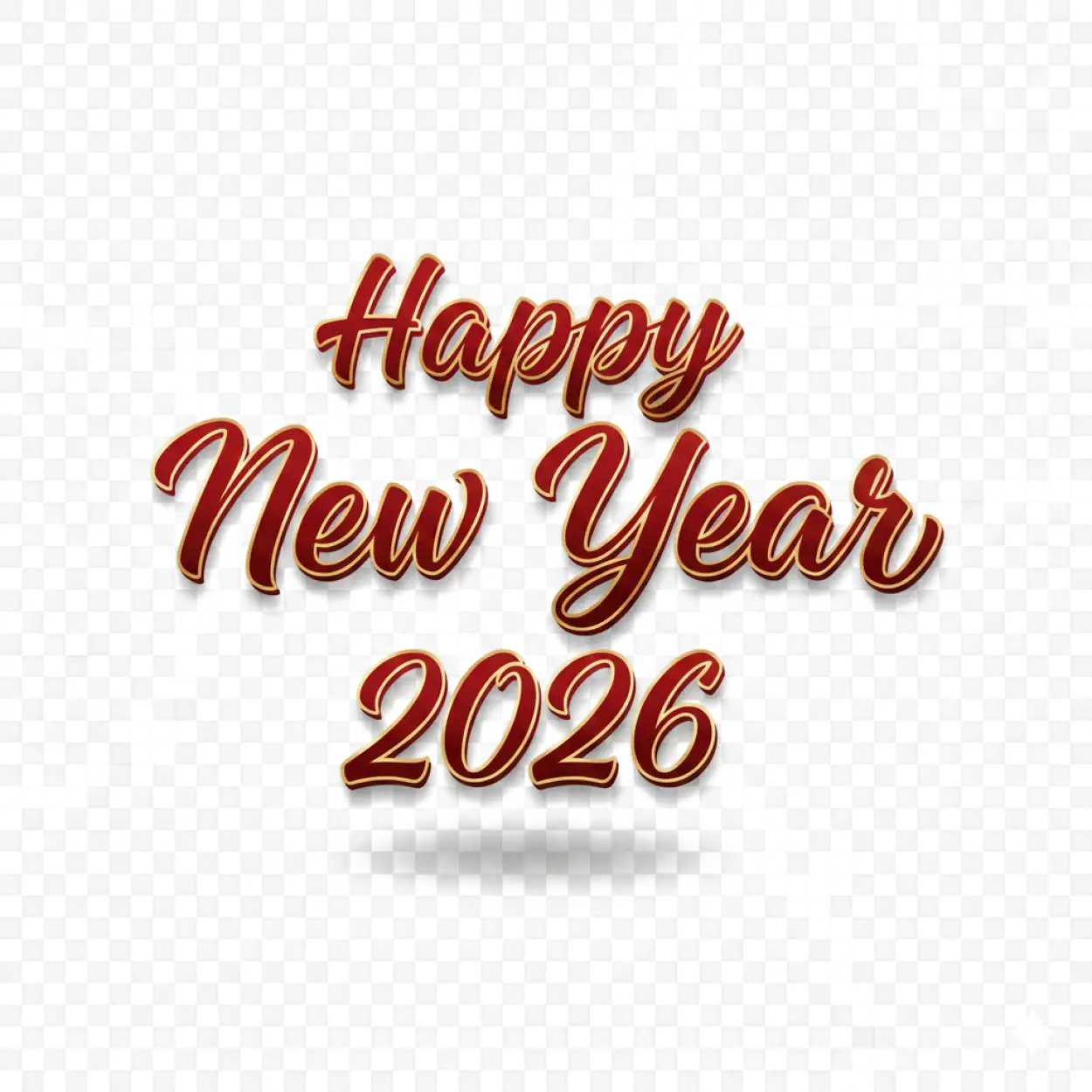 happy new year 2026 hd png