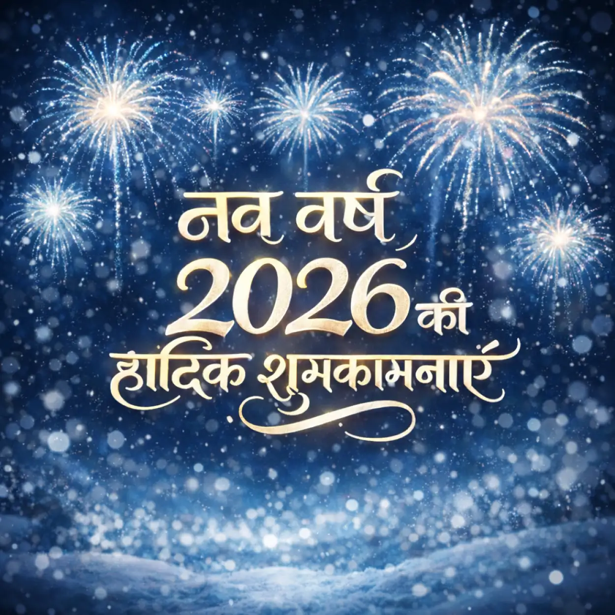 happy new year 2026 hindi png text