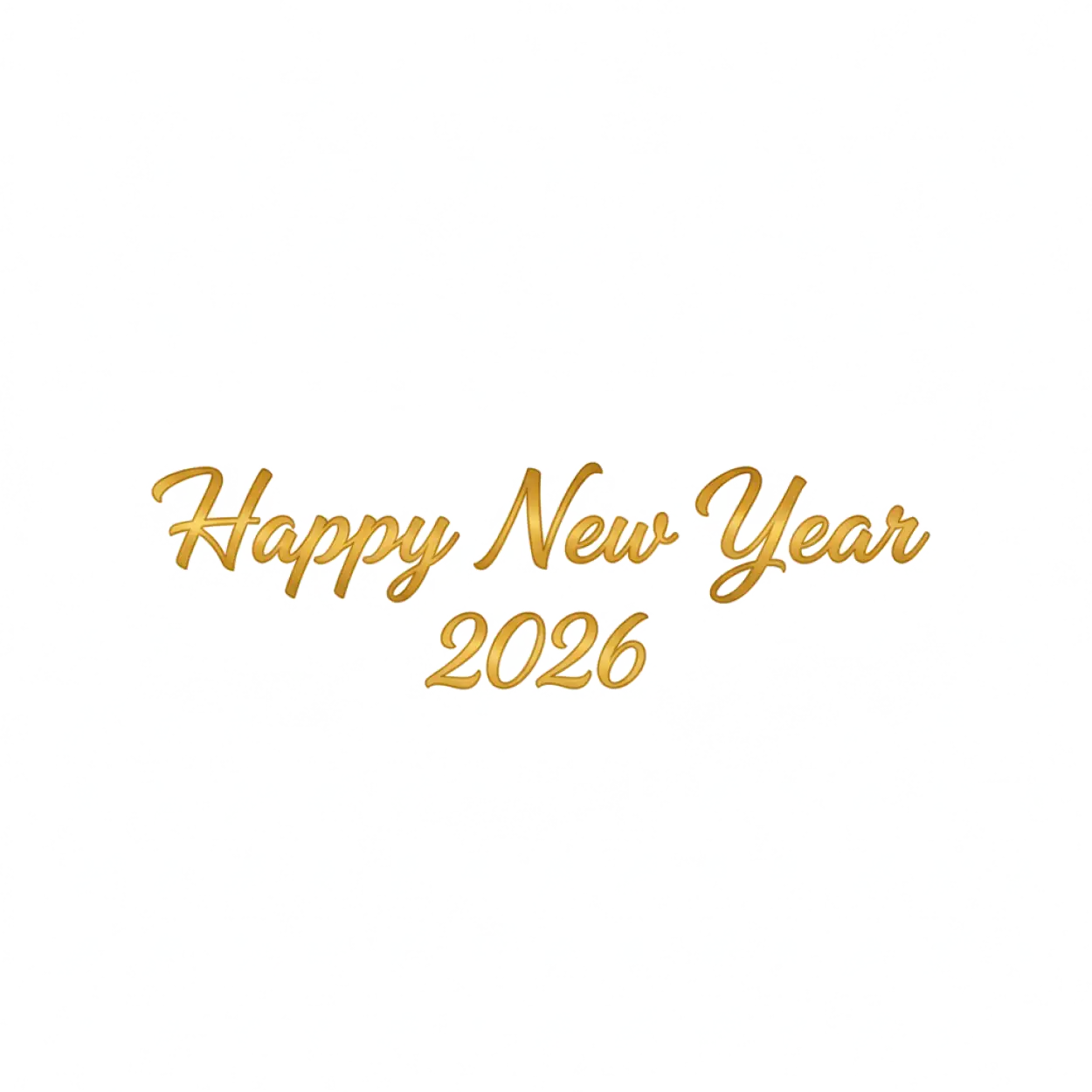 happy new year 2026 png for advertisement